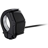 SHIMANO COMPONENTES Mando Steps Izquierdo E7000 Cable 400MM- Adultos Unisex- Negro (Negro)